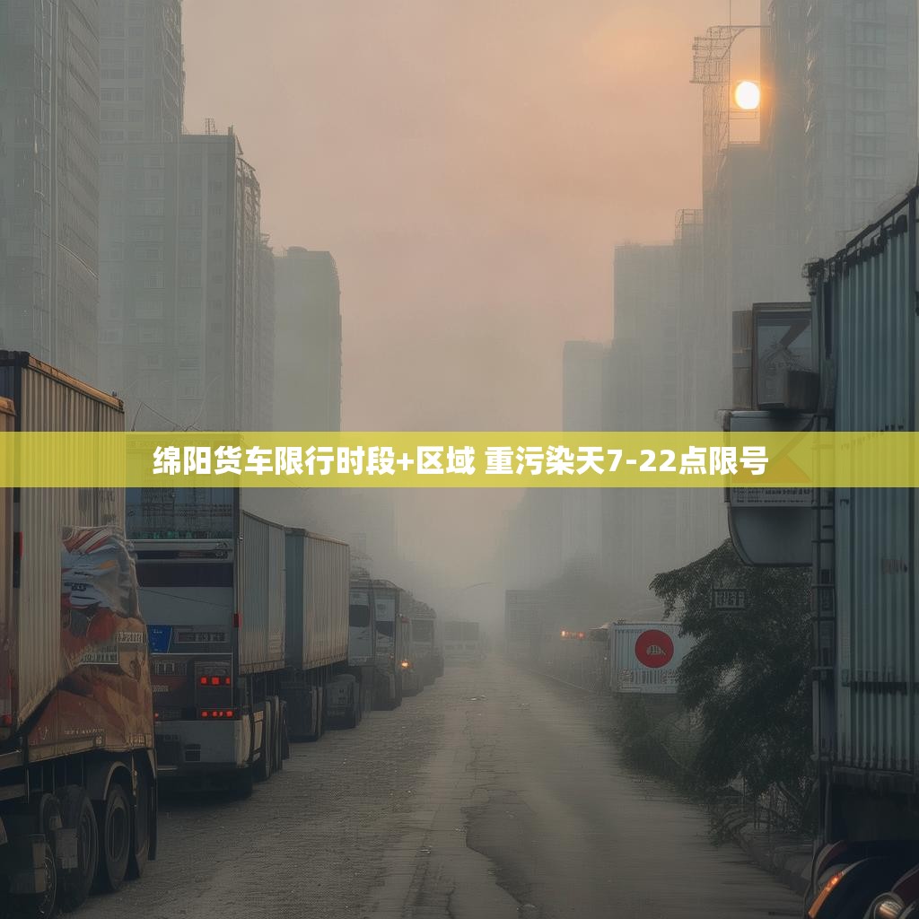 绵阳货车限行时段+区域 重污染天7-22点限号 绵阳货车限行时段+区域 重污染天7-22点限号