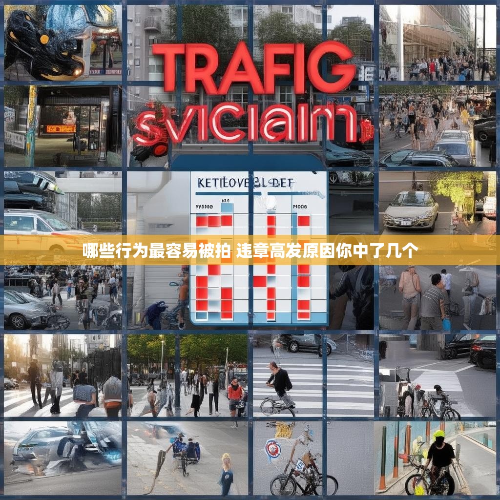 哪些行为最容易被拍 违章高发原因你中了几个